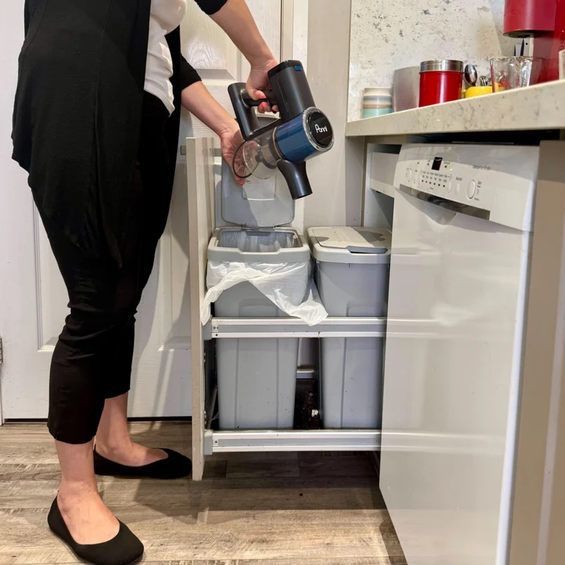 Panni - Aspirateur balai autonome sans fil 3 en 1 S1 - Bleu