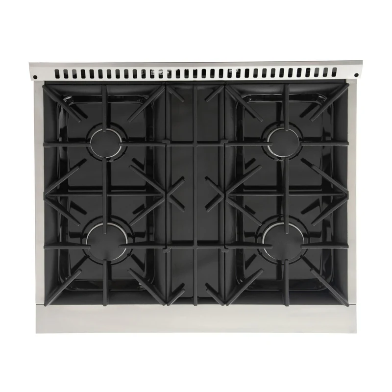 Kucht - 30 po Série KNG Cuisinière Pro Style au gaz propane - Acier inoxydable/Bleu