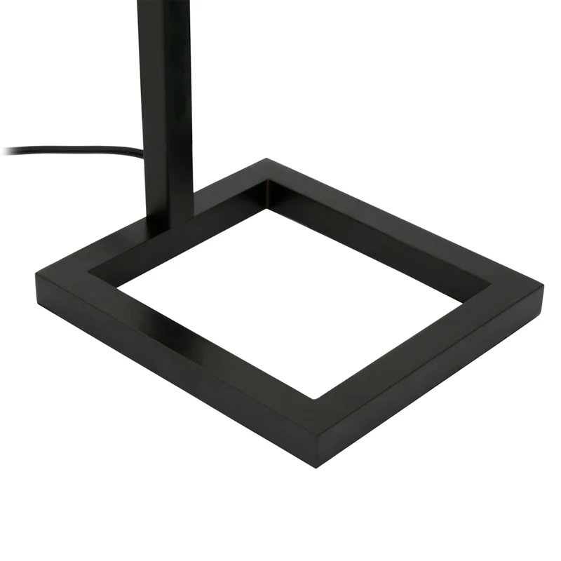 Hudson&Canal Malva 67.75" Tall Floor Lamp with Glass Shade - Blackened Bronze/Seeded