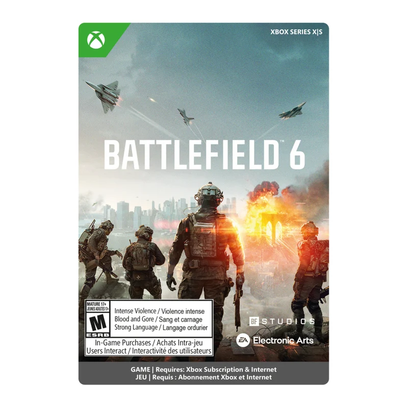 Battlefield 6: Édition standard pour Xbox Series X|S [Code Electronique]