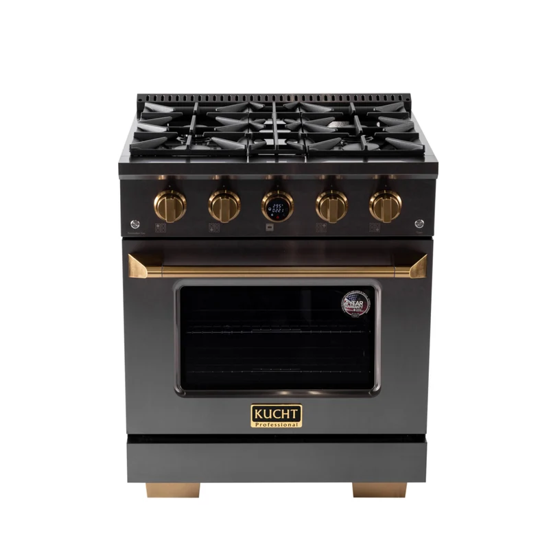 Kucht 30" KXD Series Dual Fuel Range Propane Gas - Gemstone