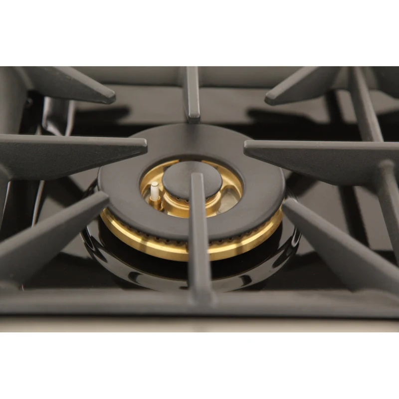 Kucht 48" KNG Series Pro Style Natural Gas Range - Stainless Steel/Cement Grey