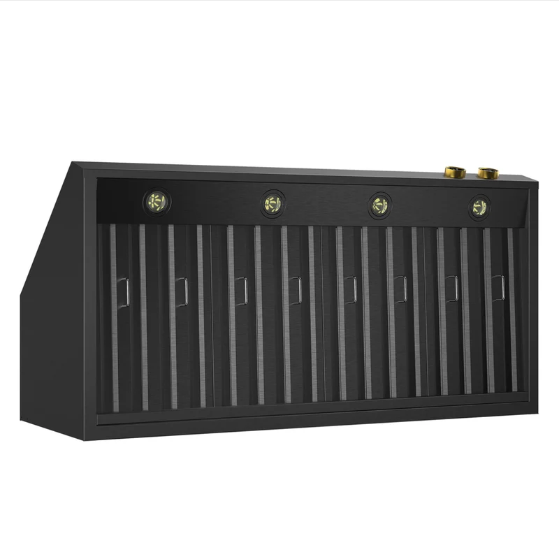 KUCHT KRHG480-GL 48" 1200 CFM Under‑Cabinet Range Hood with Digital Controls - Gemstone/Gold
