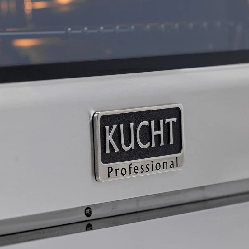 Kucht - 48 po Série KXP Cuisinière double énergie Gaz naturel - Acier inoxydable