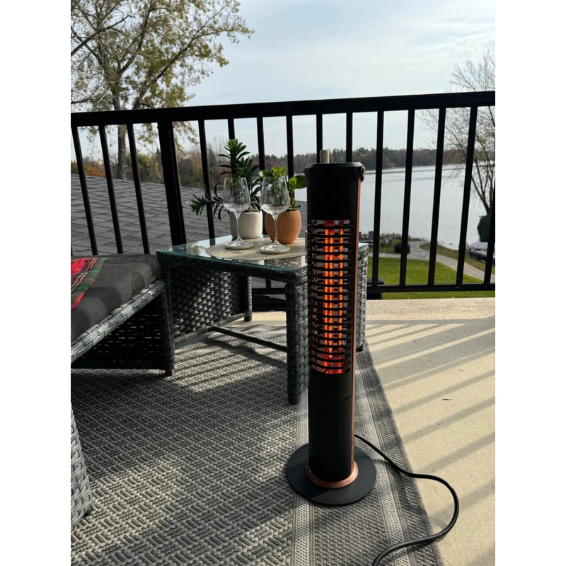 EnerG+ 1200-Watt Infrared Floorstanding Electric Outdoor Heater