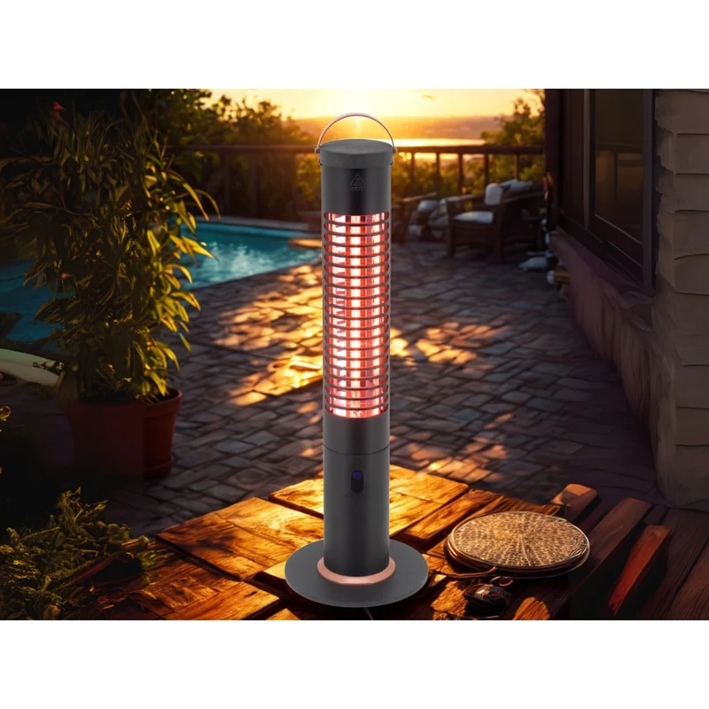 EnerG+ 1200-Watt Infrared Floorstanding Electric Outdoor Heater