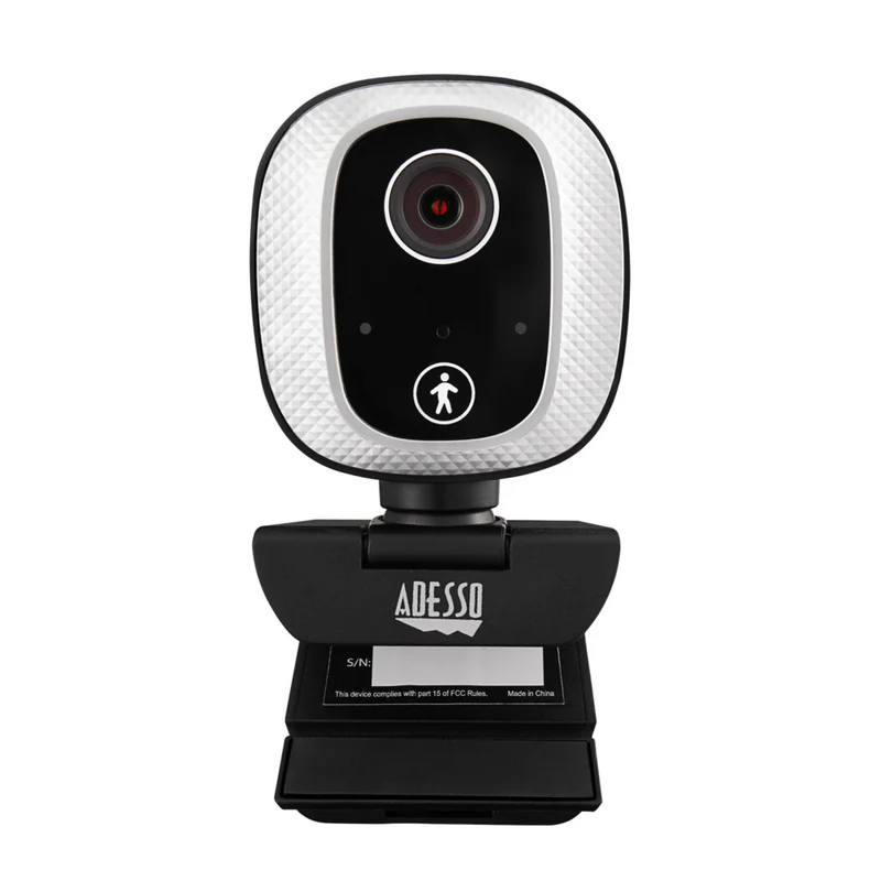 Adesso CyberTrack M1 1080p USB Webcam with Motion Tracking
