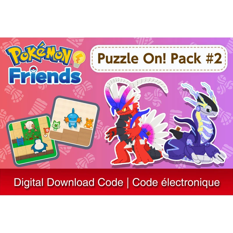 Pokemon Friends Puzzle On! Pack #2 for Nintendo Switch [Digital Download]
