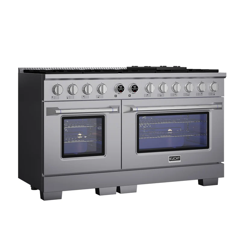 Kucht - 60 po Série KXP Cuisinière double énergie Propane - Acier inoxydable