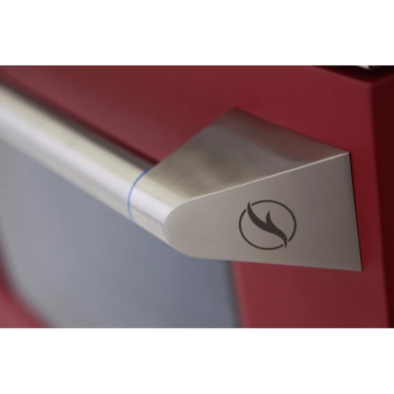 Kucht - 30 po Série KDF Cuisinière Pro Style au gaz propane - Acier inoxydable/Rouge