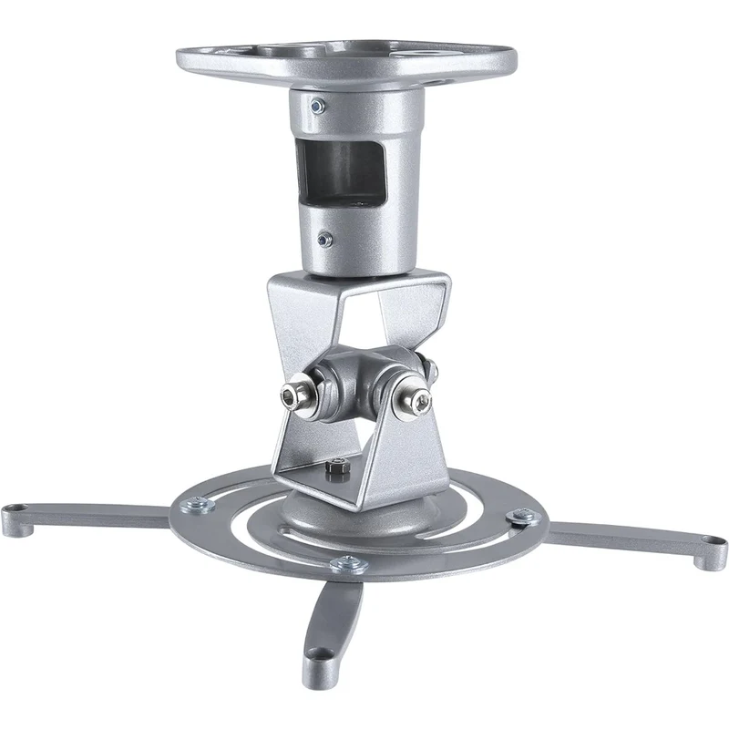 Amer Mounts - AMRP100S Support de Plafond Universel pour Projecteur - Argent