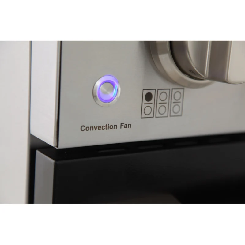 Kucht - 36 po Série KDF Cuisinière Pro Style au gaz naturel - Acier inoxydable/Noir