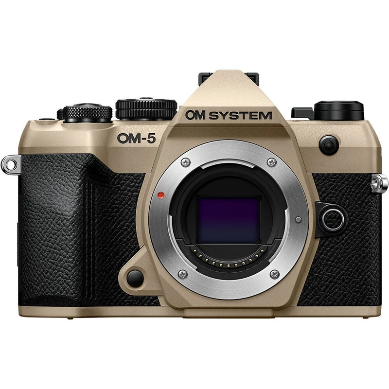 OM SYSTEM OM-5 Mark II Mirrorless Camera - Sand Beige