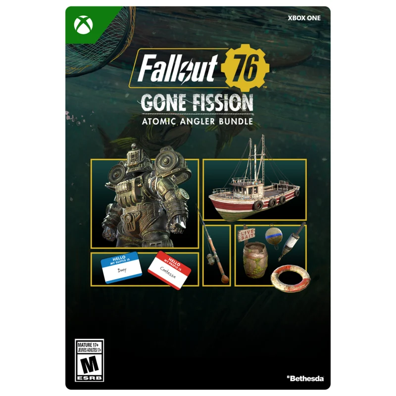 Fallout 76 : Pack Atomic Angler pour Xbox One [Téléchargement numérique]