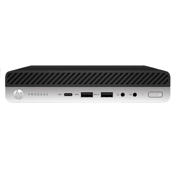 HP - Mini-ordinateur de bureau ProDesk 600 G5 reconditionné - Intel Core i5-9500T - SSD 1 To - 32 Go de RAM - Windows 11 Pro