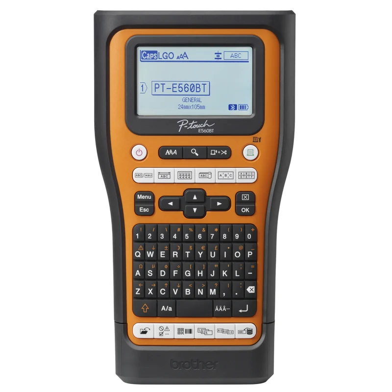 Brother P-touch Handheld Industrial Label Printer With Bluetooth and Dual Auto-Cutter