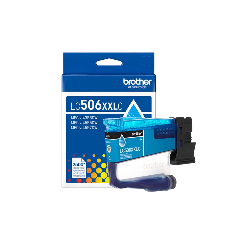 Brother - LC506XXLCS Cartouche d’encre cyan authentique à très haut rendement