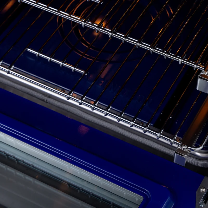 Kucht - 36 po Série KXP Cuisinière double énergie Propane - Acier inoxydable/Or