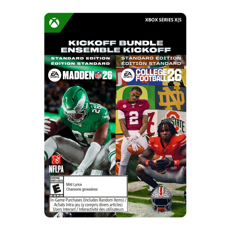 College Football 26 - Kickoff Bundle for Xbox Series X [Digital Download]