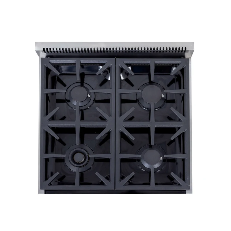 Kucht - 24 po Série KFX-X Cuisinière Pro Style au gaz naturel - Acier inoxydable