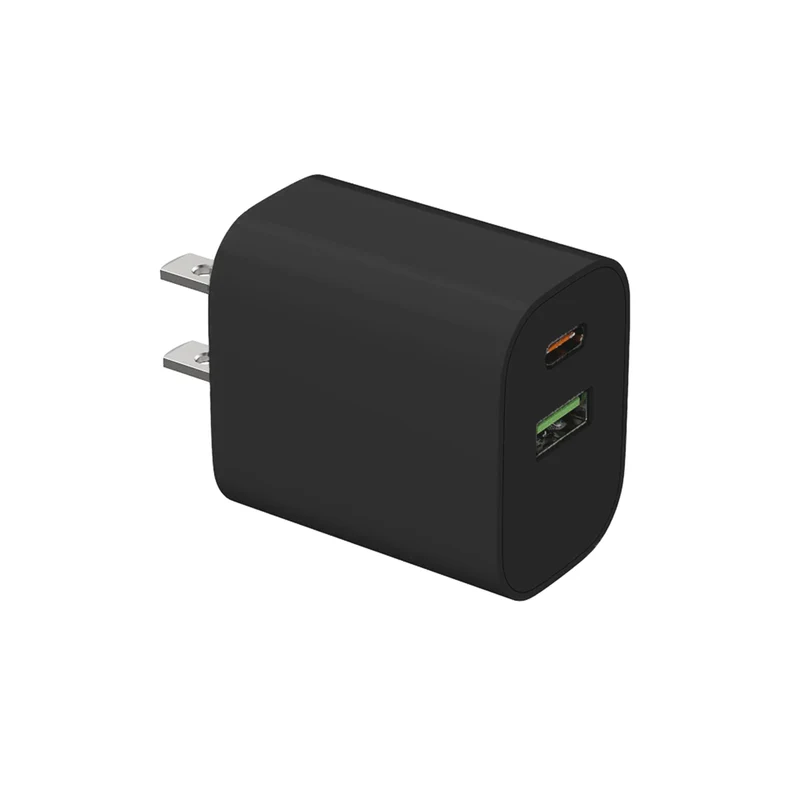 Evry 30W USB-A & USB-C Wall Charger - Black