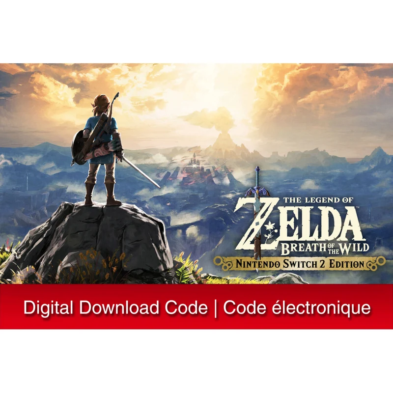 The Legend Of Zelda: Breath Of The Wild - Édition Nintendo Switch 2 [Code Electronique]