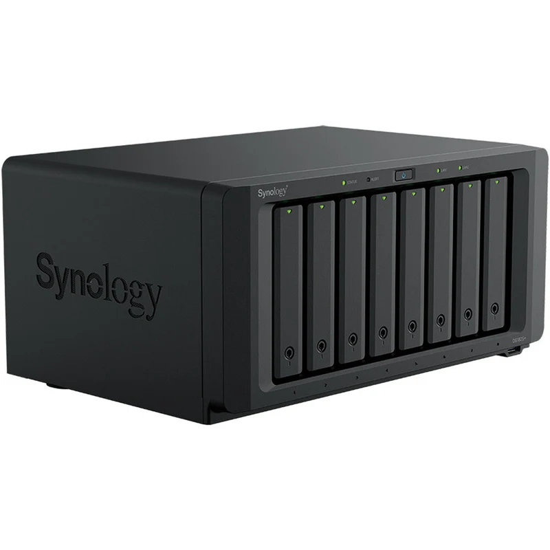 Synology - DS1825+ Serveur NAS DiskStation à 8 baies - AMD Ryzen V1500B - 8 Go de RAM