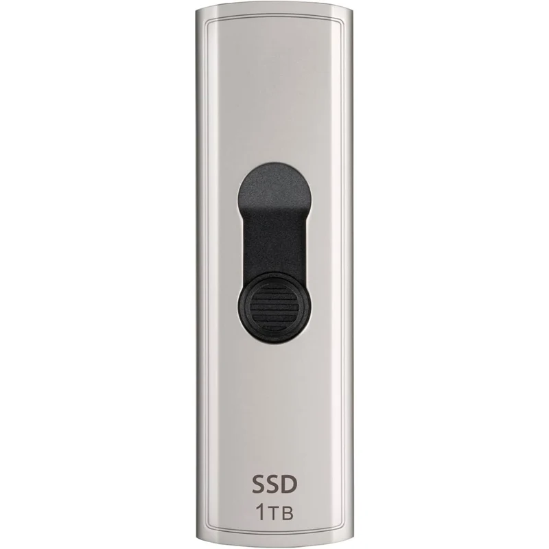 Transcend - Disque SSD portable ESD320A - 1 To - Argent
