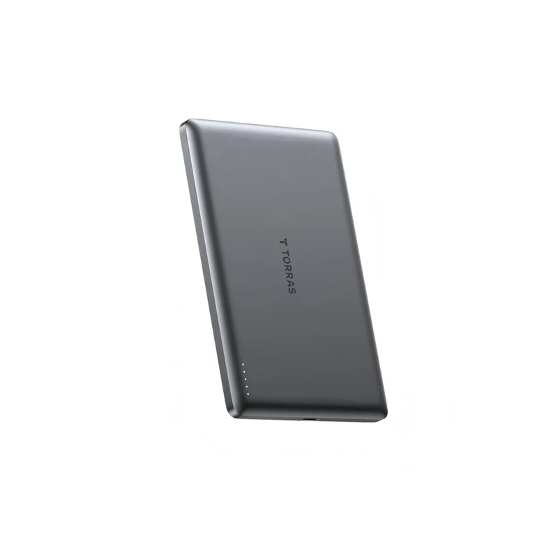 Torras MiniMag Power Bank 5,000 mAh - Grey