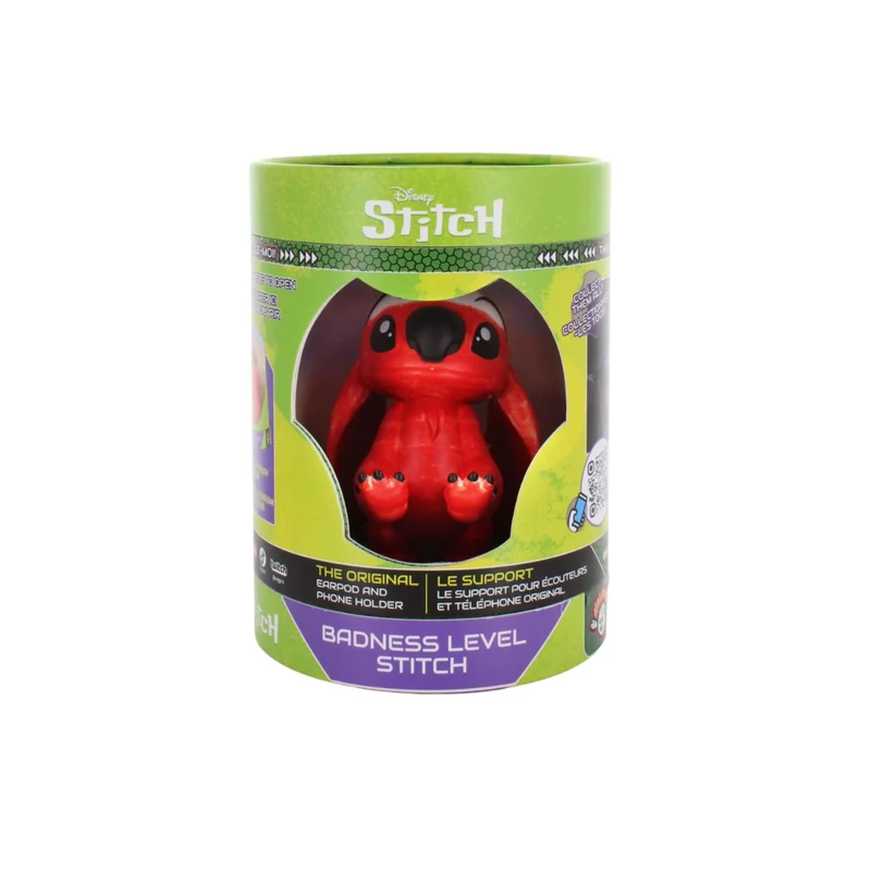 Exquisite Gaming - Lilo & Stitch: Badness Level Stitch Holdem support d'origine pour earpod et téléphone