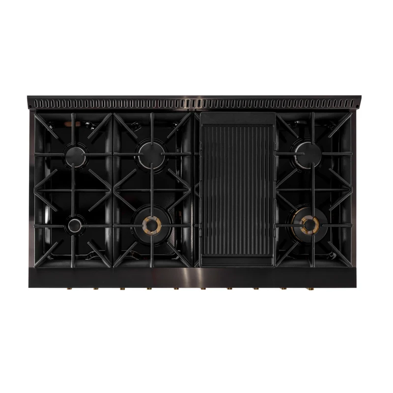 Kucht - 48 po Série KXD Cuisinière double énergie Gaz naturel - Gemstone