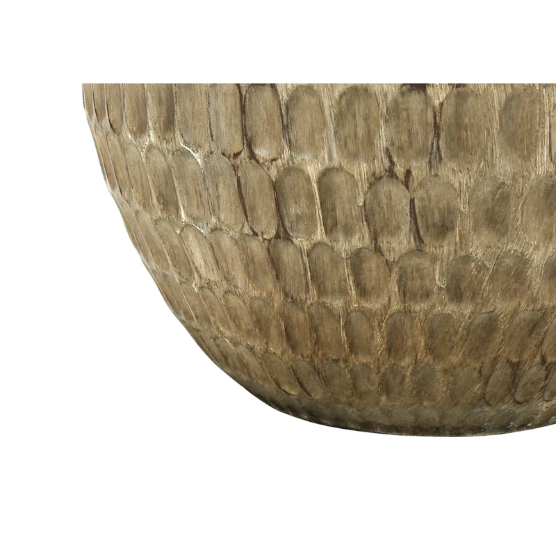 Monarch Specialties - Luminaire - 25 po H Lampe De Table - Abat-Jour Noir - Résine Brune - Contemporain
