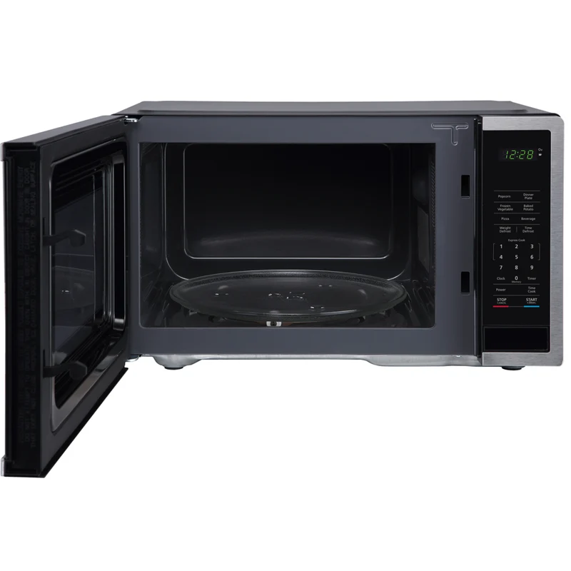 Magic Chef 1.1 cu. ft. 1000W Countertop Microwave in Stainless Steel with - Digital Touch