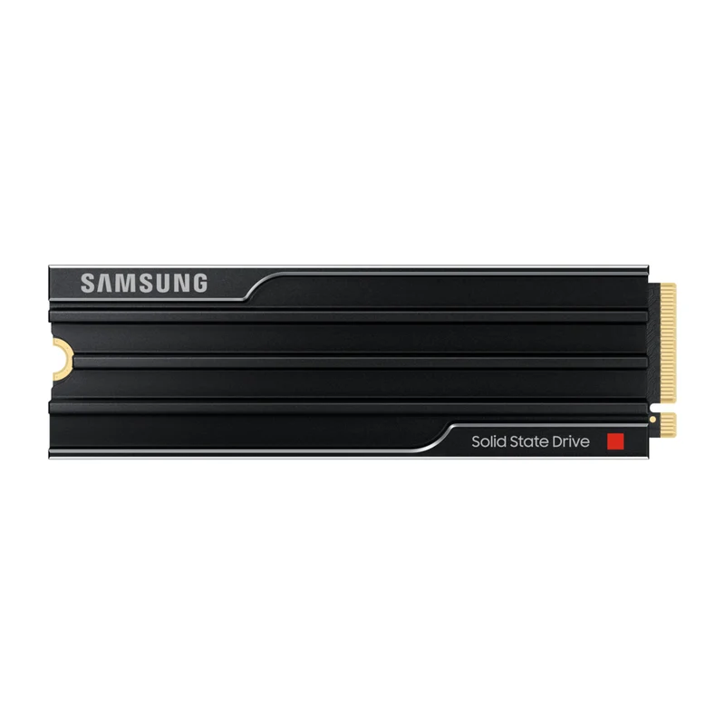 Samsung 9100 Pro with Heatsink PCIe Gen5. X4 NVMe 2.0 - 2 TB - BLACK