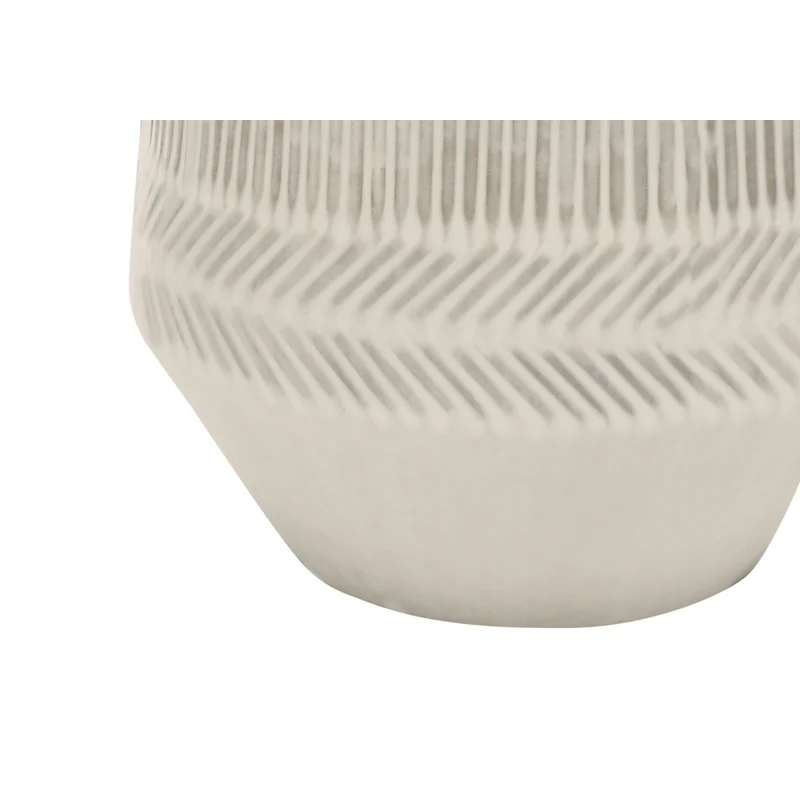 Monarch Specialties 33" H Contemporary Table Lamp - Ivory / Cream Shade / Cream Ceramic