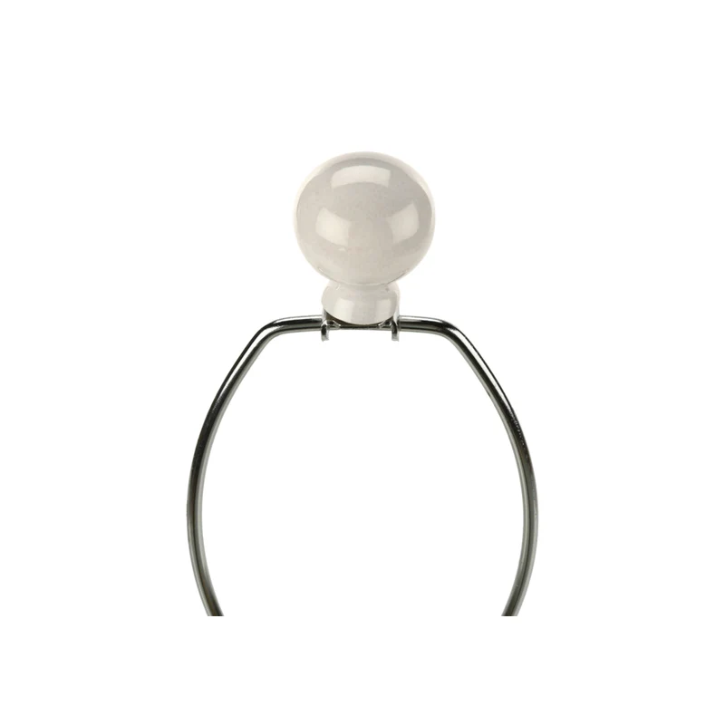 Monarch Specialties 33" H Contemporary Table Lamp - Ivory / Cream Shade / Cream Ceramic