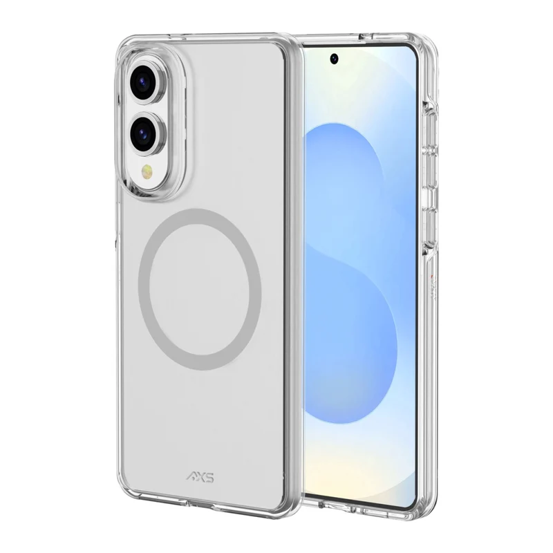 AXS Crystal Shield D3O Magsafe Compatible Case for Samsung Galaxy S25 Edge - Clear