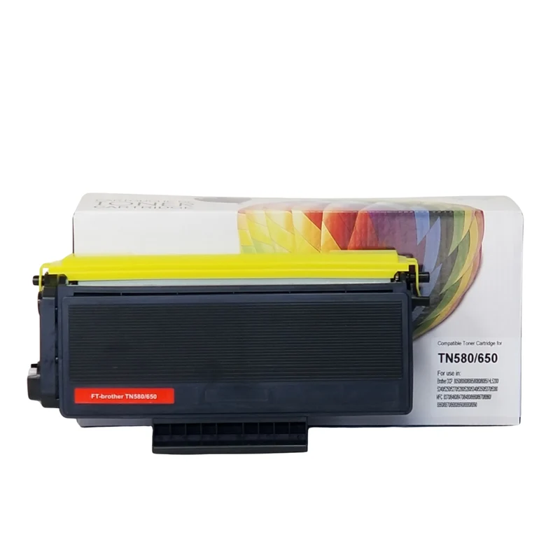 Balloon Brand TN580/TN650 Compatible Brother Printer Toner Cartridge - High Yield - Black