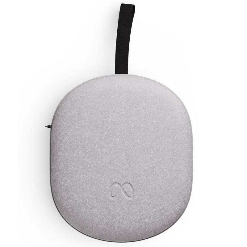 Meta - Étui de transport compact Quest pour Quest 3 et 3S - Gris