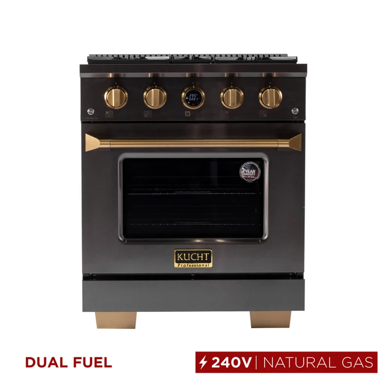 Kucht 30" KXD Series Dual Fuel Range Natural Gas - Gemstone