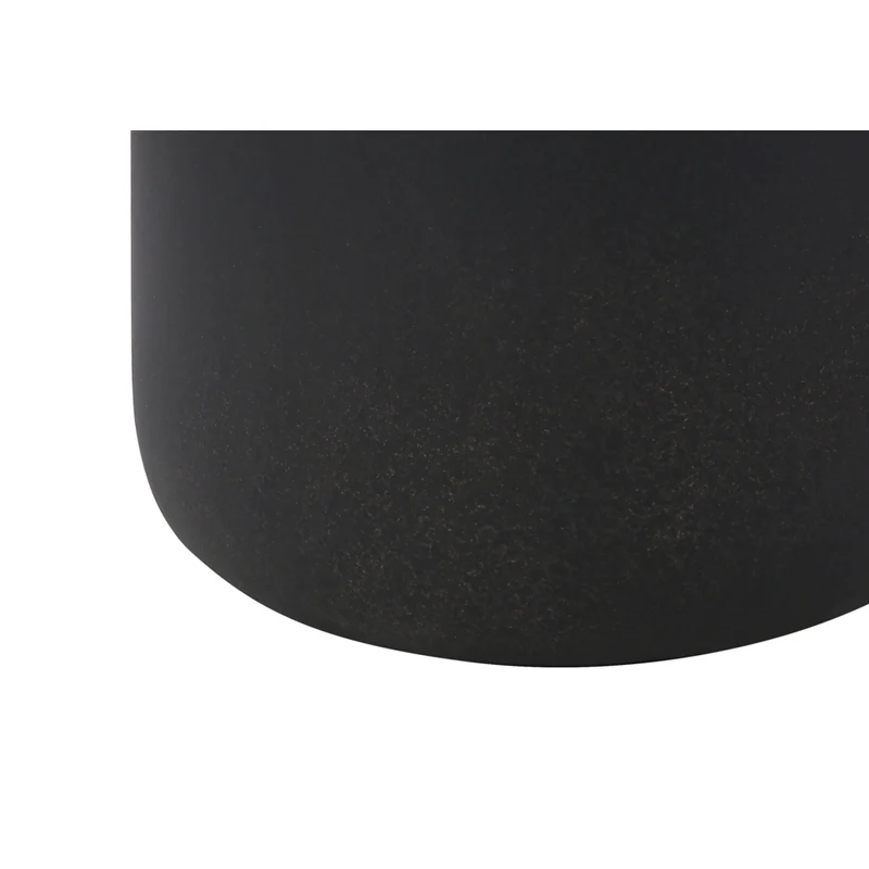 Monarch Specialties - Luminaire - 24 po H Lampe De Table - Céramique Noire - Abat-Jour Beige - Contemporain