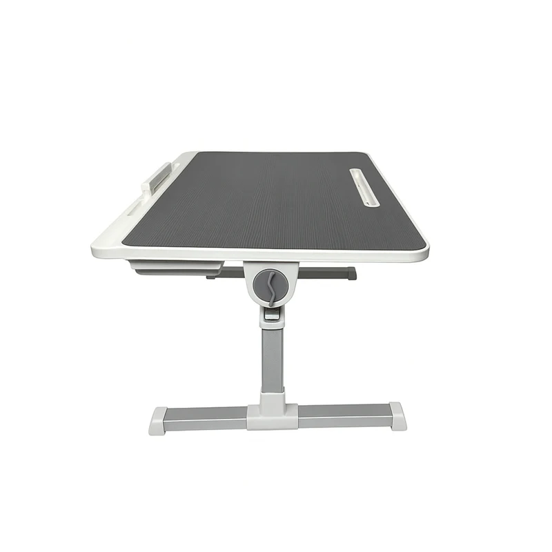 Nicer Interior - Support pour ordinateur portable pliable et réglable en hauteur - Plateau de bureau - Noir
