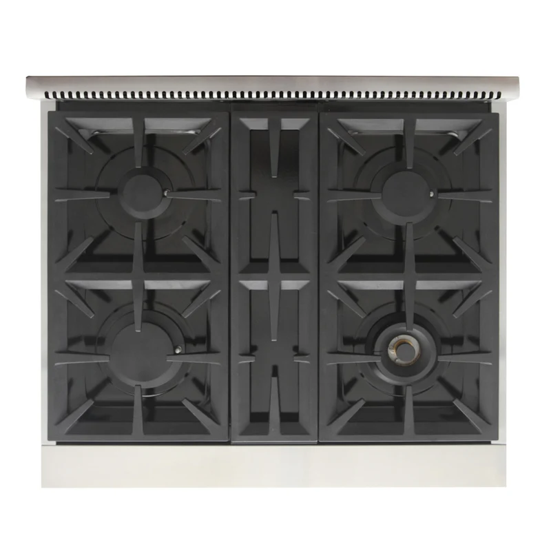 Kucht - 30 po Série KFX-X Cuisinière Pro Style au gaz naturel - Acier inoxydable/Blanc
