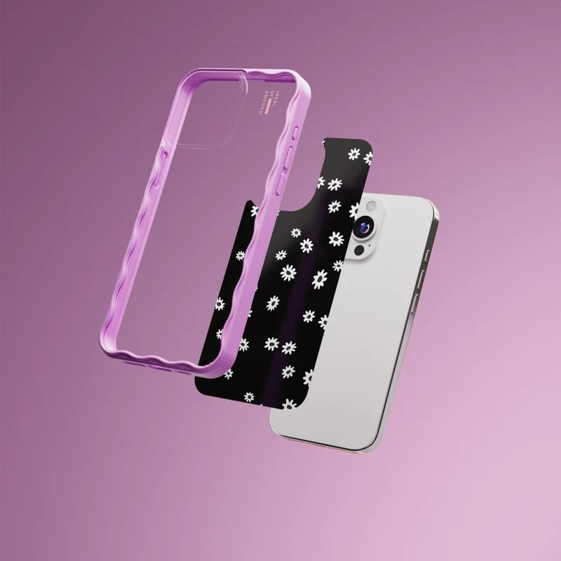 Ideal of Sweden Print Pack for iPhone 17e/16e/15/14/13/12/12 Pro - Ecru Noir
