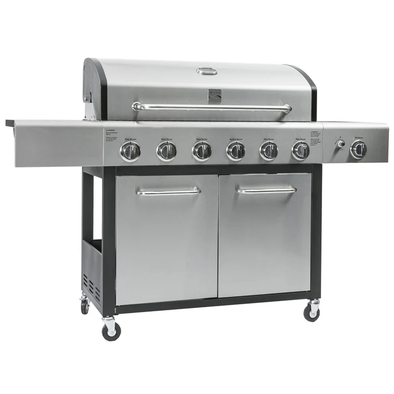 Kenmore - Barbecue au gaz XL à 6 brûleurs avec brûleur latéral