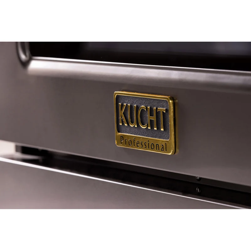 Kucht - 36 po Série KED style professionnel à double combustible, prête pour le propane - Gemstone