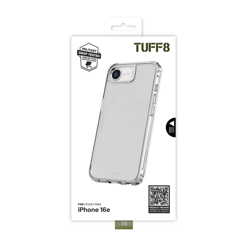 TUFF8 iPhone 17e/16e Rugged Case