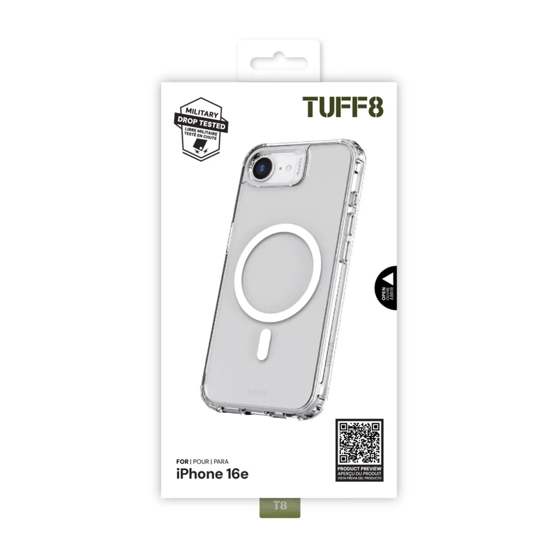 TUFF8 iPhone 17e/16e Mag Rugged Case