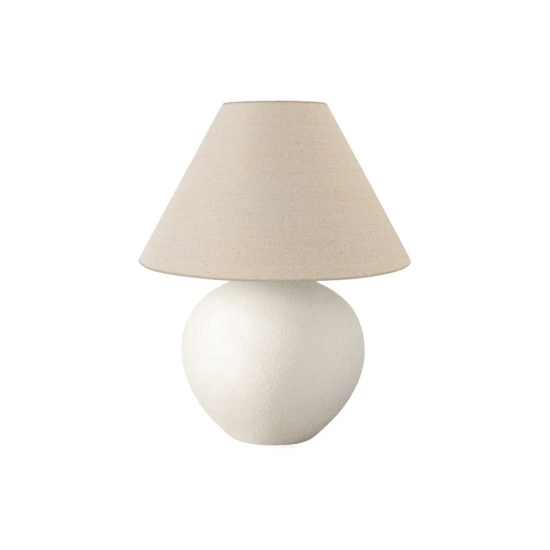 Monarch Specialties 16" H Table Lamp - Cream Shade / Cream Ceramic