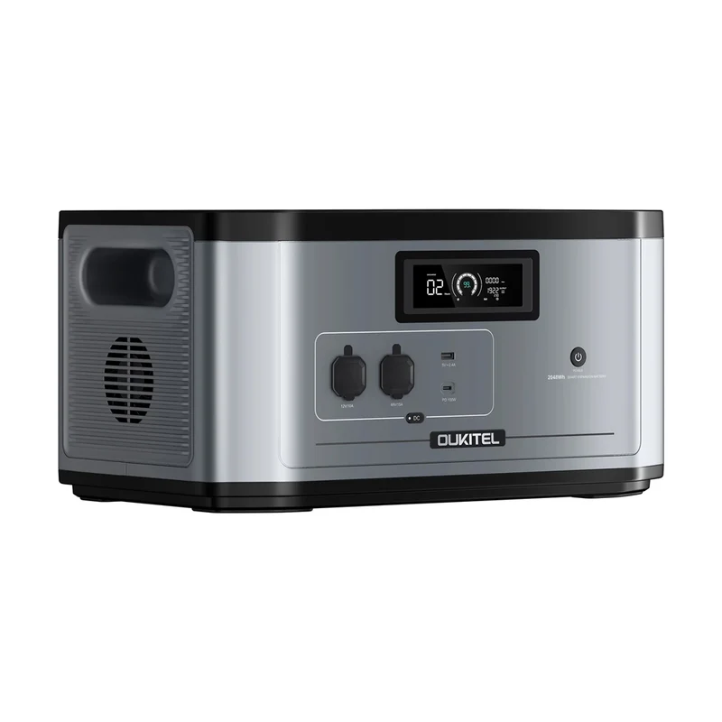Oukitel B2000 2048Wh Expansion Battery and Power Station with 200 W Solar Input